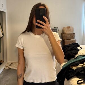 J Galt / Brandy Melville Perfect White Tee